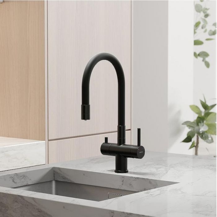 Смеситель для кухни Sancos Lucia SC4004MB Черный матовый