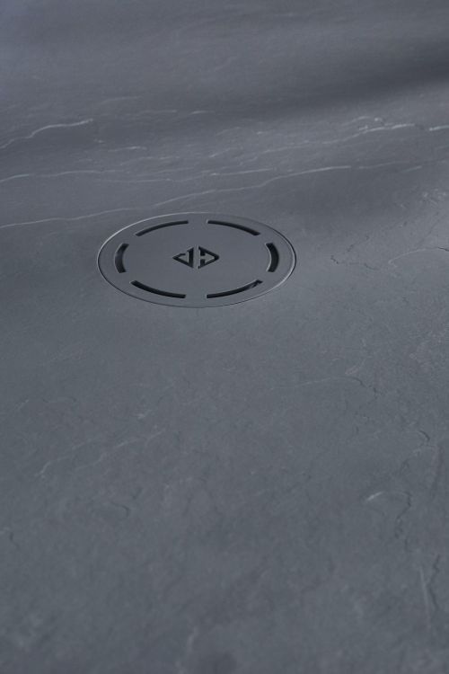 Душевой поддон 120х80 см Jacob Delafon Singulier E67013-NAD, серый сланец