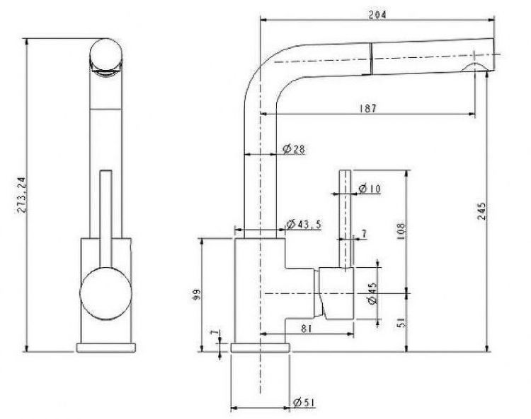 Смеситель для кухни Paulmark Kassel Ka214311-401TB Антрацит Смеситель для кухни Paulmark Kassel Ka214311-401TB Антрацит