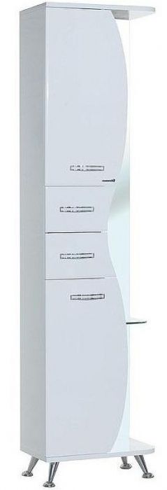 Шкаф пенал Bellezza Рио 50 L 4623606022014 Белый