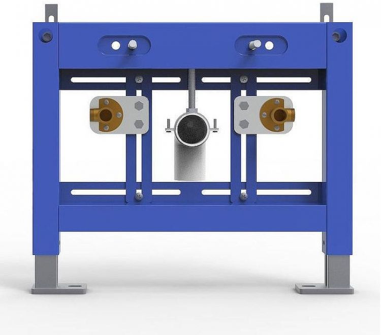 Инсталляция WeltWasser WW Bamberg 480 BD 10000011701 для биде Синяя