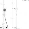 Душевая система Oliveeka Y OL-739902-CR с термостатом цвет Хром Душевая система Oliveeka Y OL-739902-CR с термостатом цвет Хром