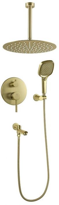 Душевая система FILARETE Roun FL1027MG цвет Золото матовое