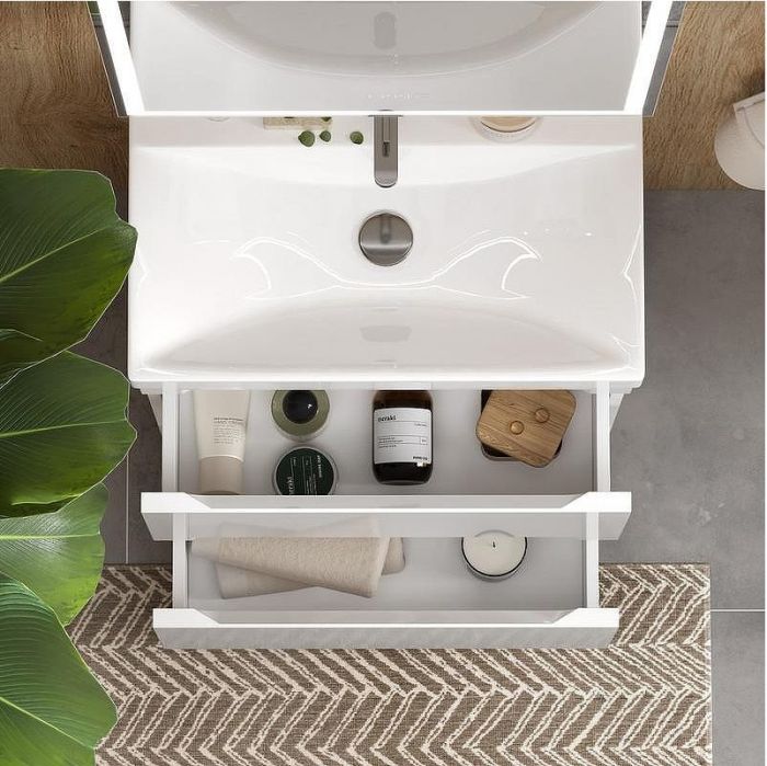 Тумба под раковину Equil Corner 60 tnCRNR60.2Y-06 цвет Белый