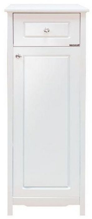 Шкаф пенал Comforty Тбилиси 40 00003132633 Белый глянец