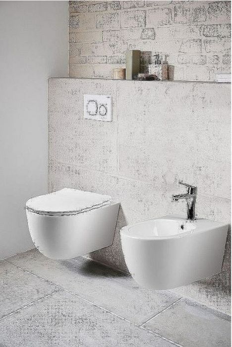 Комплект унитаза Vincea Evo Rimless VT1-34S с инсталляцией Grohe Rapid SL 38721001 с сиденьем Микролифт и клавишей смыва Хром