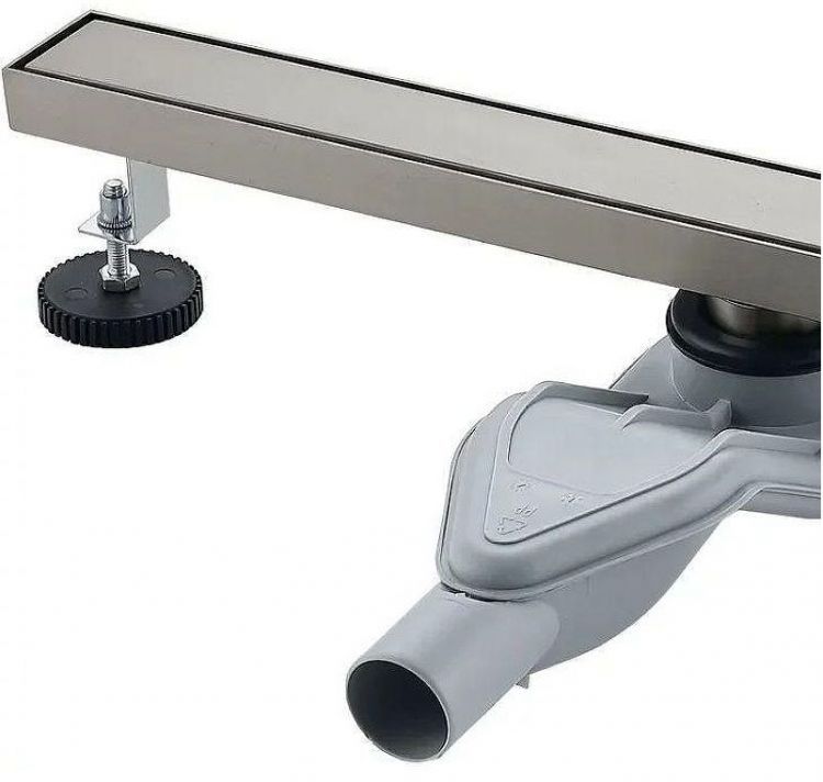 Душевой лоток Grocenberg 60 T600NK с решеткой Никель / под плитку