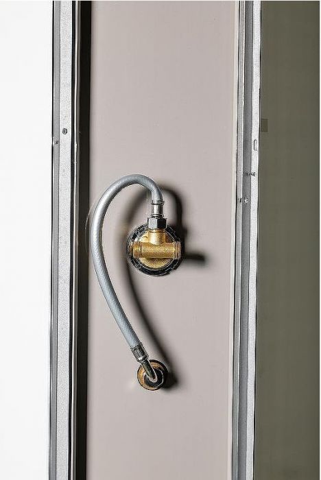 Душевая кабина WeltWasser WW500 Emmer 11015-2 110x110 10000004651 профиль Хром стекло прозрачное
