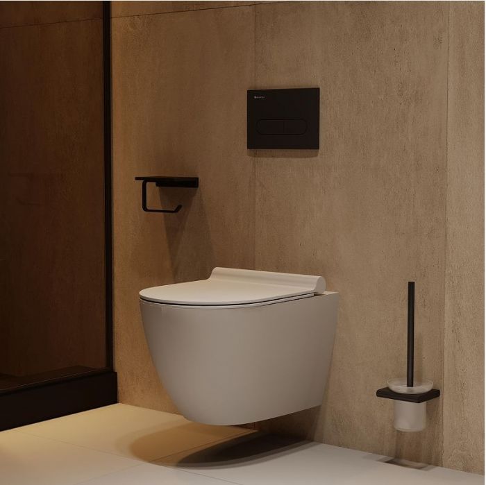 Унитаз Knotlor Essence WC49WG подвесной цвет Белый с сиденьем Микролифт