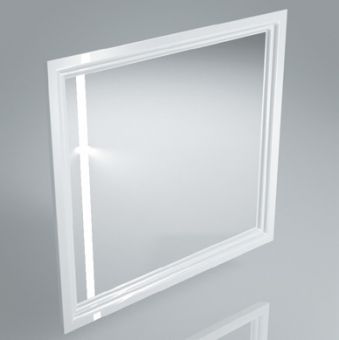 Зеркало POMPEI 80 см, белое
