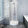 Душевой уголок Radomir Стронг 90x90 1-03-1-0-0-1801 профиль Белый стекло матовое Душевой уголок Radomir Стронг 90x90 1-03-1-0-0-1801 профиль Белый стекло матовое
