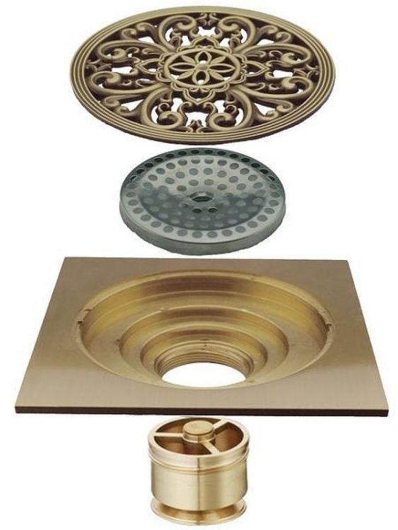 Душевой трап Veragio Canyon VR.CAN-2022.BR с решеткой Бронза Душевой трап Veragio Canyon VR.CAN-2022.BR с решеткой Бронза