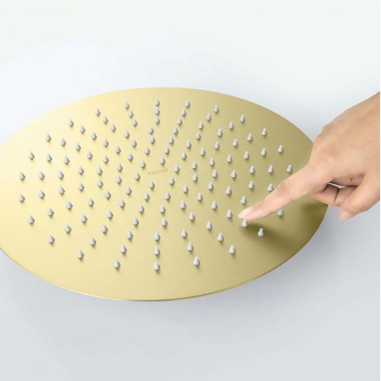 Верхний душ Aquatek AQ2075BG цвет Золото шлифованное Верхний душ Aquatek AQ2075BG цвет Золото шлифованное