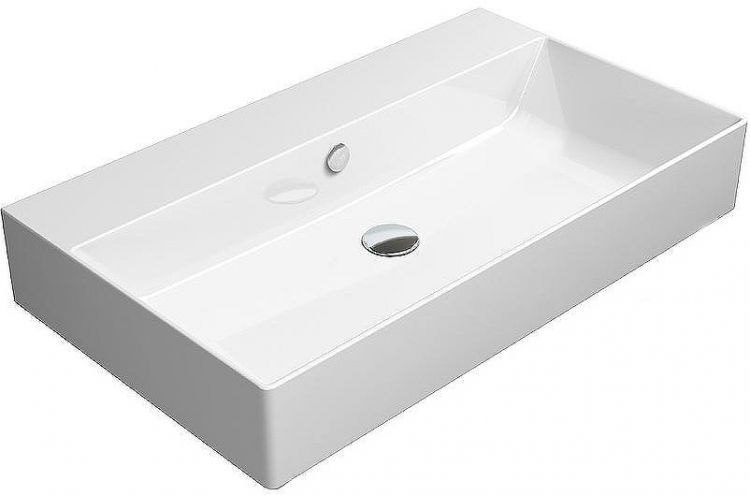 Раковина GSI Kube X 80 9422011 Белая