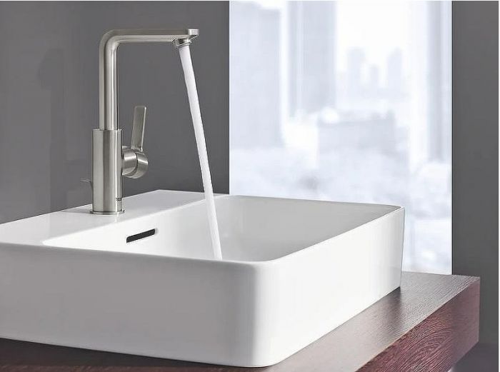 Смеситель для раковины Grohe Lineare New 23296DC1 Суперсталь