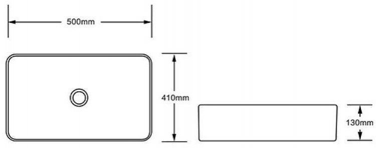 Раковина-чаша SantiLine 50 SL-1051P Персиковая матовая