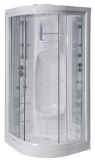 Душевая кабина Aquanet Fiji тонированное стекло, без г/м