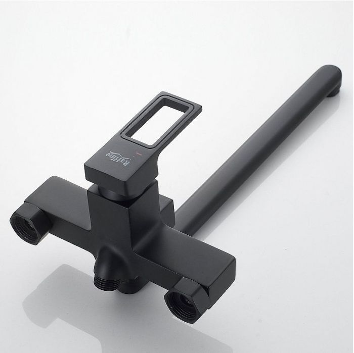 Смеситель для ванны Raffine F2296H универсальный цвет Черный