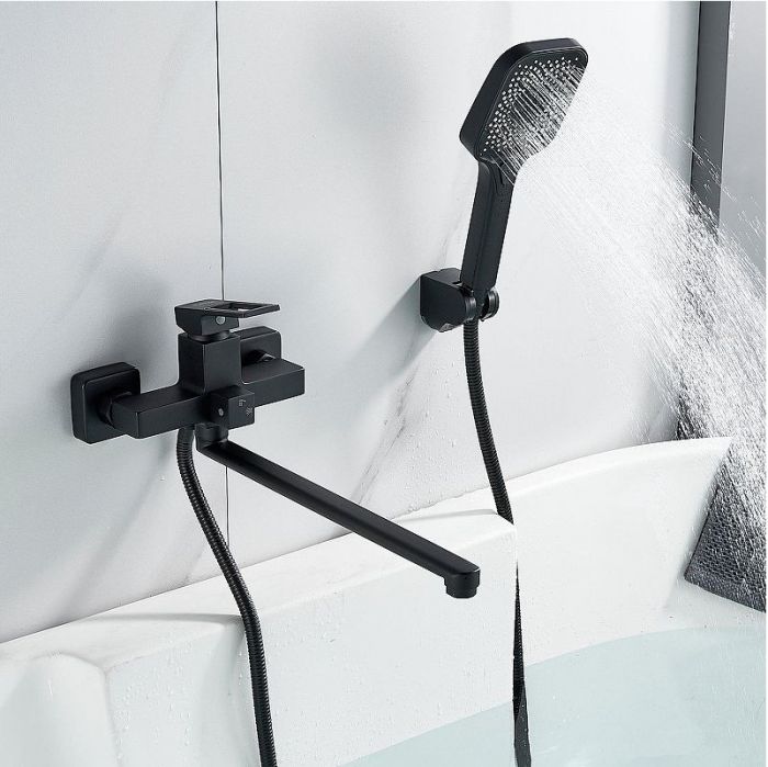 Смеситель для ванны Raffine F2296H универсальный цвет Черный