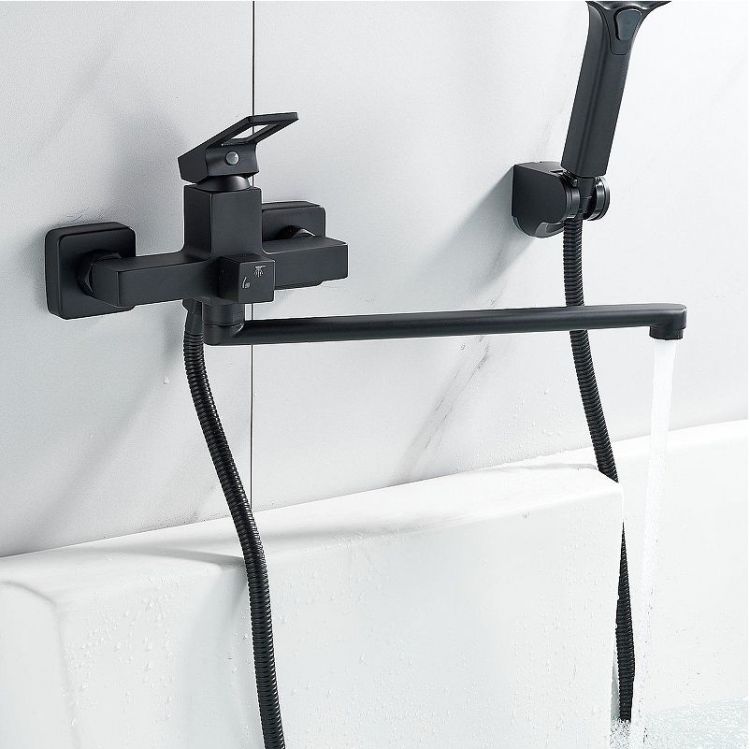 Смеситель для ванны Raffine F2296H универсальный цвет Черный Смеситель для ванны Raffine F2296H универсальный цвет Черный