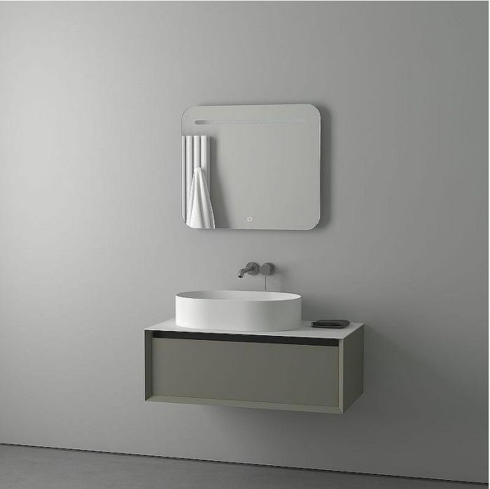 Зеркало Evoform Ledline 60x70 BY 2444 с подсветкой 5.5 W - сенсорный выключатель