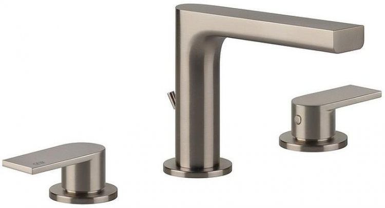 Смеситель для раковины Gessi Emporio Via Manzoni 38612#149 Никель брашированный Смеситель для раковины Gessi Emporio Via Manzoni 38612#149 Никель брашированный