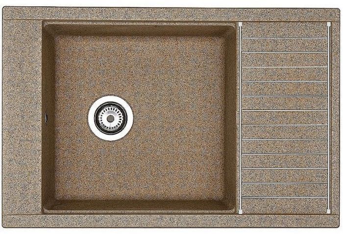 Кухонная мойка Aquaton Делия 78 1A715132DE270 Терракотовая