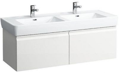 Тумба под раковину Laufen Pro 120 4.8308.2.095.485.R подвесная Белая глянцевая