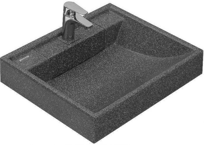 Раковина Aquaton Рейн 60 1A72103KRW210 на стиральную машину Графит