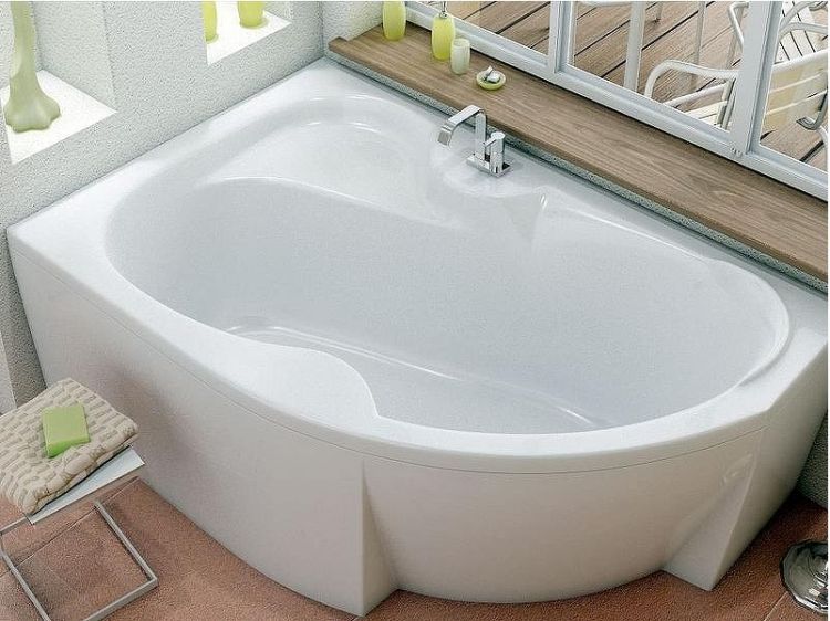 Акриловая ванна Vayer Azalia 150x105 L Гл000006724 без гидромассажа