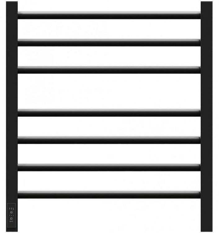 Электрический полотенцесушитель Point Веста PN70756B П7 500x590 диммер слева Черный