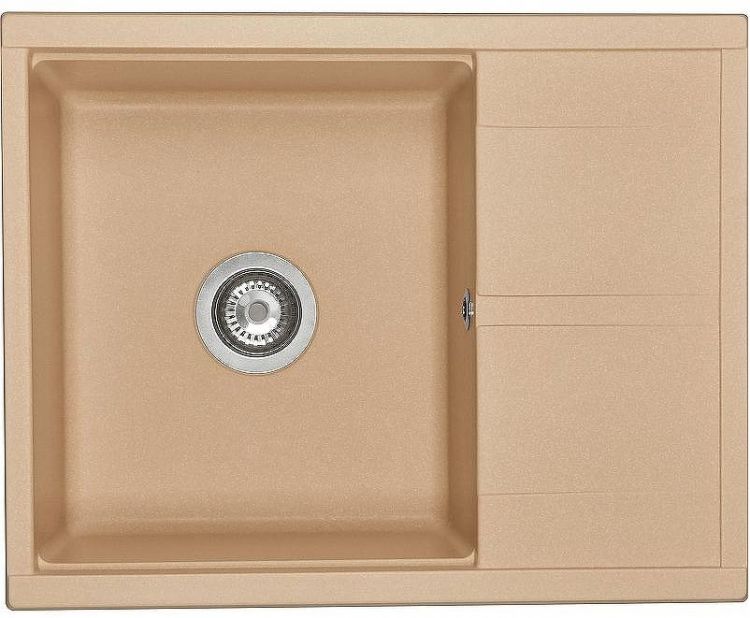 Кухонная мойка Aquaton Делия 65 1A718632DE260 Латте
