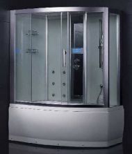 Пародушевая кабина EAGO - DA328F3 (150х100х222)