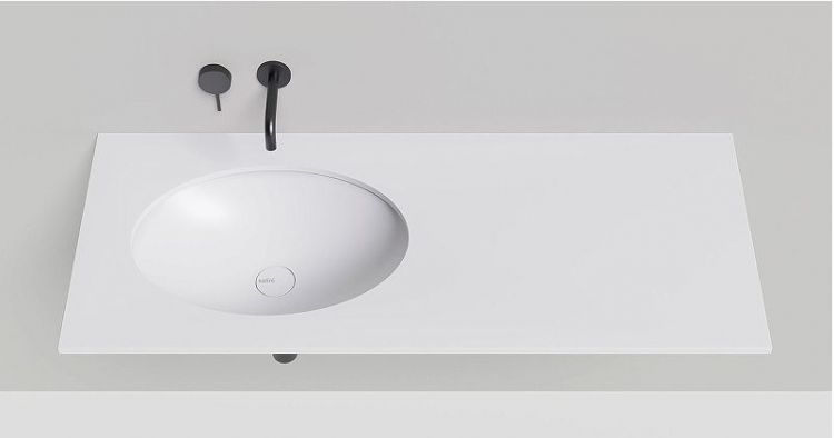 Раковина Salini Marea 11 55 1802211M Белая матовая