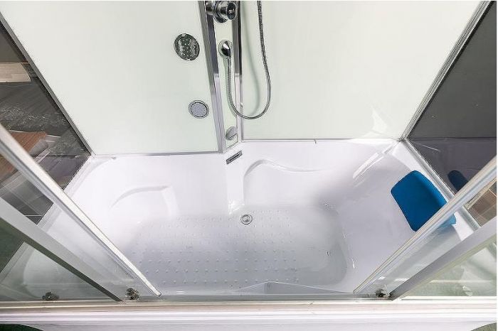 Душевой бокс WeltWasser WW500 Emmer 170/85/55 170х85 10000003926 с гидромассажем