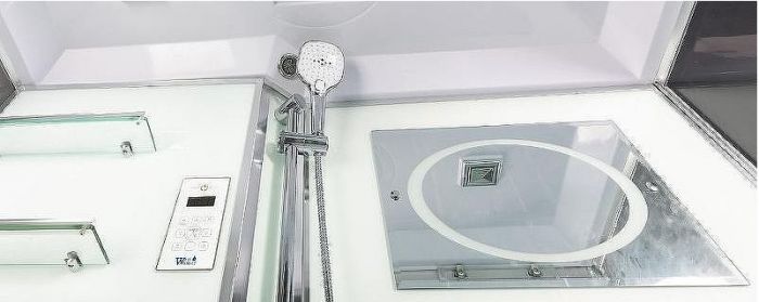 Душевой бокс WeltWasser WW500 Emmer 170/85/55 170х85 10000003926 с гидромассажем