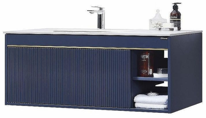 Тумба с раковиной Orans BC-1137 100 11371000 подвесная Matt deep ocean Тумба с раковиной Orans BC-1137 100 11371000 подвесная Matt deep ocean