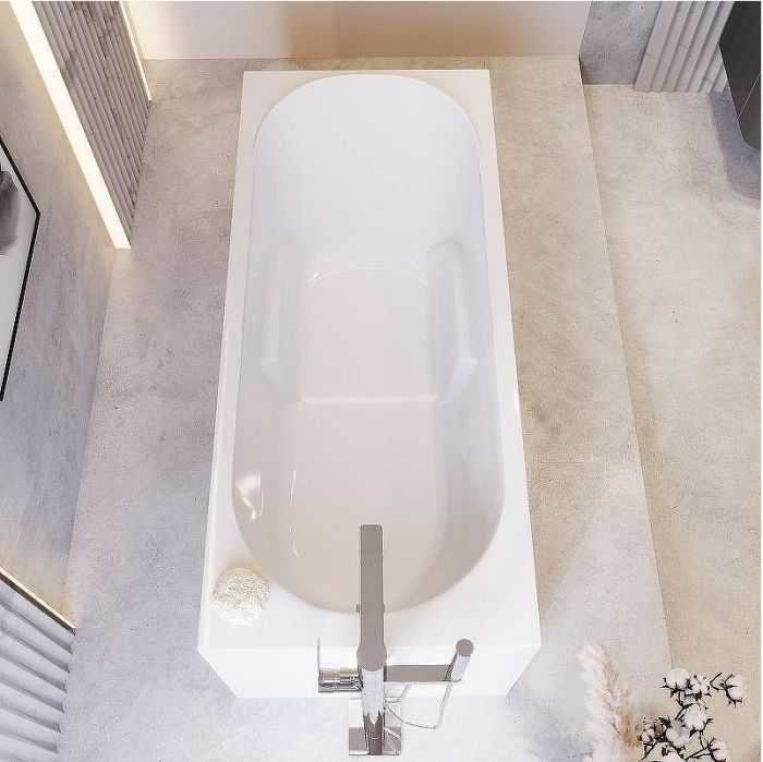 Акриловая ванна Corpa Nera Santi 150x75 CN05021WH без гидромассажа