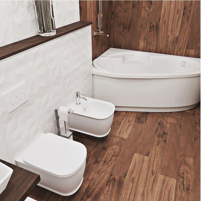 Биде Lavinia Boho Bell Pro 33010050 подвесное цвет Белый