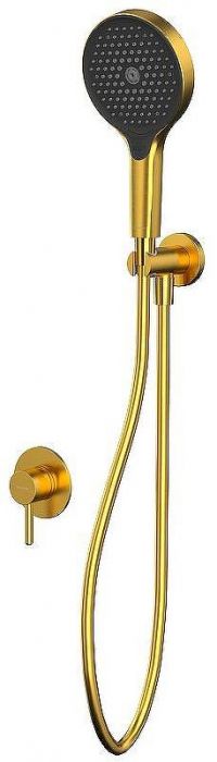 Смеситель для душа Whitecross Y brushed gold YSET02TOPGLB Брашированное золото