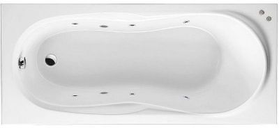 Акриловая ванна Excellent Sekwana 170x75 WAEX.SEK17.SOFT.CR с гидромассажем