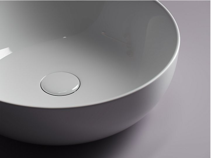 Умывальник CERAMICANOVA Element чаша накладная круглая 420 мм CN5024 Умывальник CERAMICANOVA Element чаша накладная круглая 420 мм CN5024