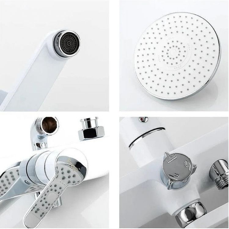 Душевая система Frap F2441 Белая Хром Душевая система Frap F2441 Белая Хром