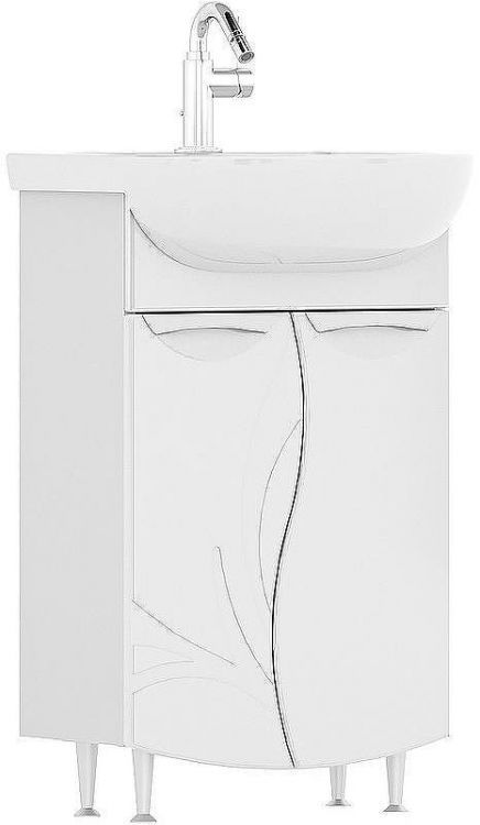 Тумба под раковину Volna Adel 50.2D tnADEL50.2D-01 Белая
