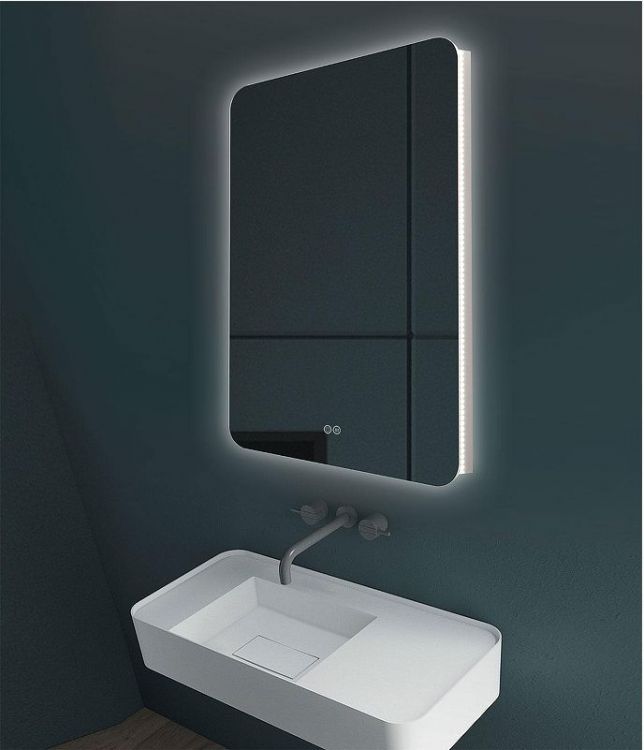 Зеркало Vincea 70 VLM-3BE700-2 с подсветкой с сенсорным выключателем с подогревом и диммером Зеркало Vincea 70 VLM-3BE700-2 с подсветкой с сенсорным выключателем с подогревом и диммером