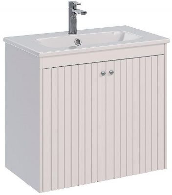 Тумба под раковину Lemark Romance 80 LM07R80T подвесная Белый глянец