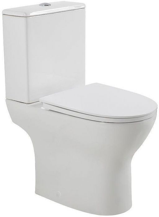 Унитаз компакт BelBagno Lounge BB045CPR/SC без бачка с сиденьем Микролифт