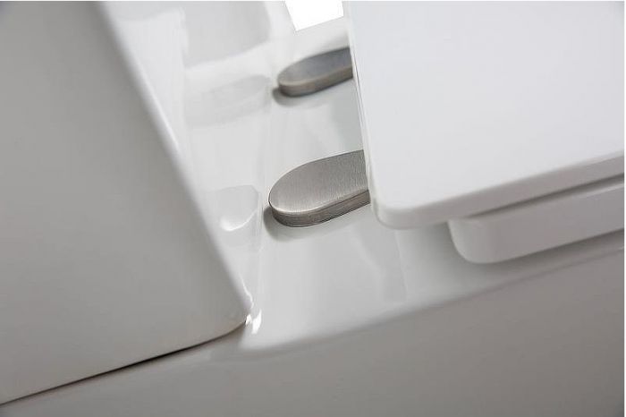 Унитаз компакт BelBagno Lounge BB045CPR/SC без бачка с сиденьем Микролифт