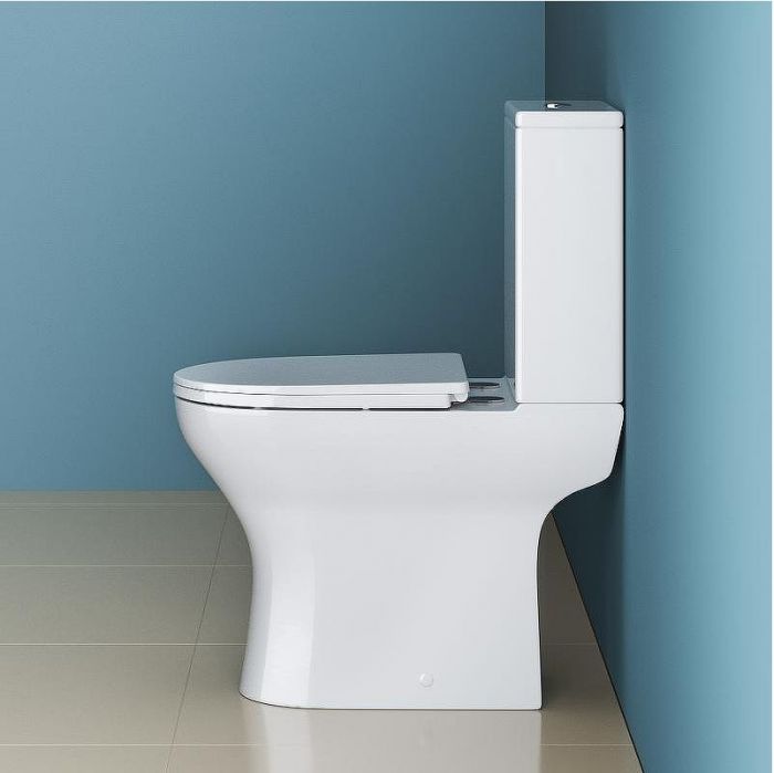 Унитаз компакт BelBagno Lounge BB045CPR/SC без бачка с сиденьем Микролифт