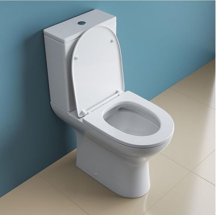 Унитаз компакт BelBagno Lounge BB045CPR/SC без бачка с сиденьем Микролифт